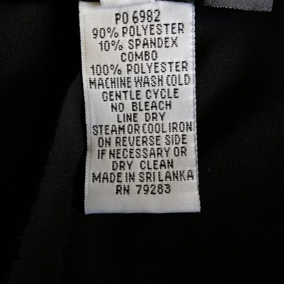 Alex Evenings Black Velvet Pull-on Pants 3X - Picture 4 of 10